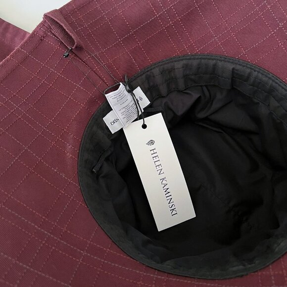 NWT - Helen Kaminski Sabina Hat - Dark Garnet? main image 4